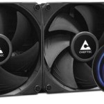 Chieftec Iceberg 240 Dark Υδρόψυξη Επεξεργαστή Διπλού Ανεμιστήρα 120mm για Socket AM4/AM5/1700/1200/115x