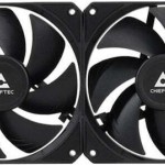 Chieftec Iceberg 240 Dark Υδρόψυξη Επεξεργαστή Διπλού Ανεμιστήρα 120mm για Socket AM4/AM5/1700/1200/115x