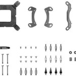 Chieftec Iceberg 24 Υδρόψυξη Επεξεργαστή Διπλού Ανεμιστήρα 120mm για Socket AM4/AM5/1700/1200/115x με RGB Φωτισμό