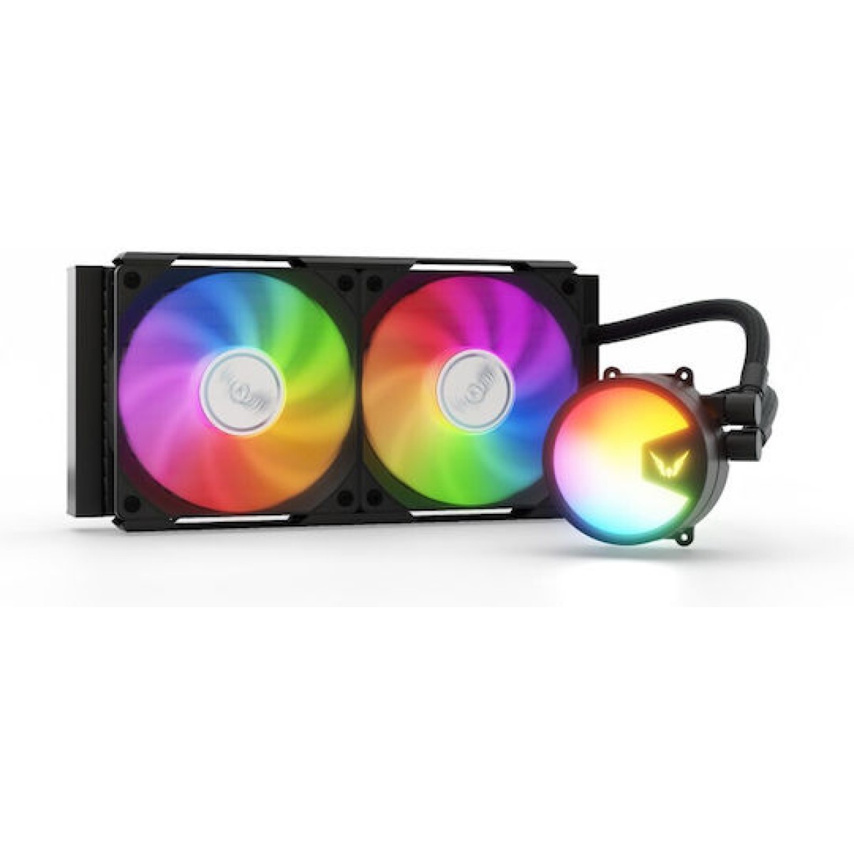 Valkyrie A240 Υδρόψυξη Επεξεργαστή Διπλού Ανεμιστήρα 120mm για Socket AM4/AM5/1700 με ARGB Φωτισμό