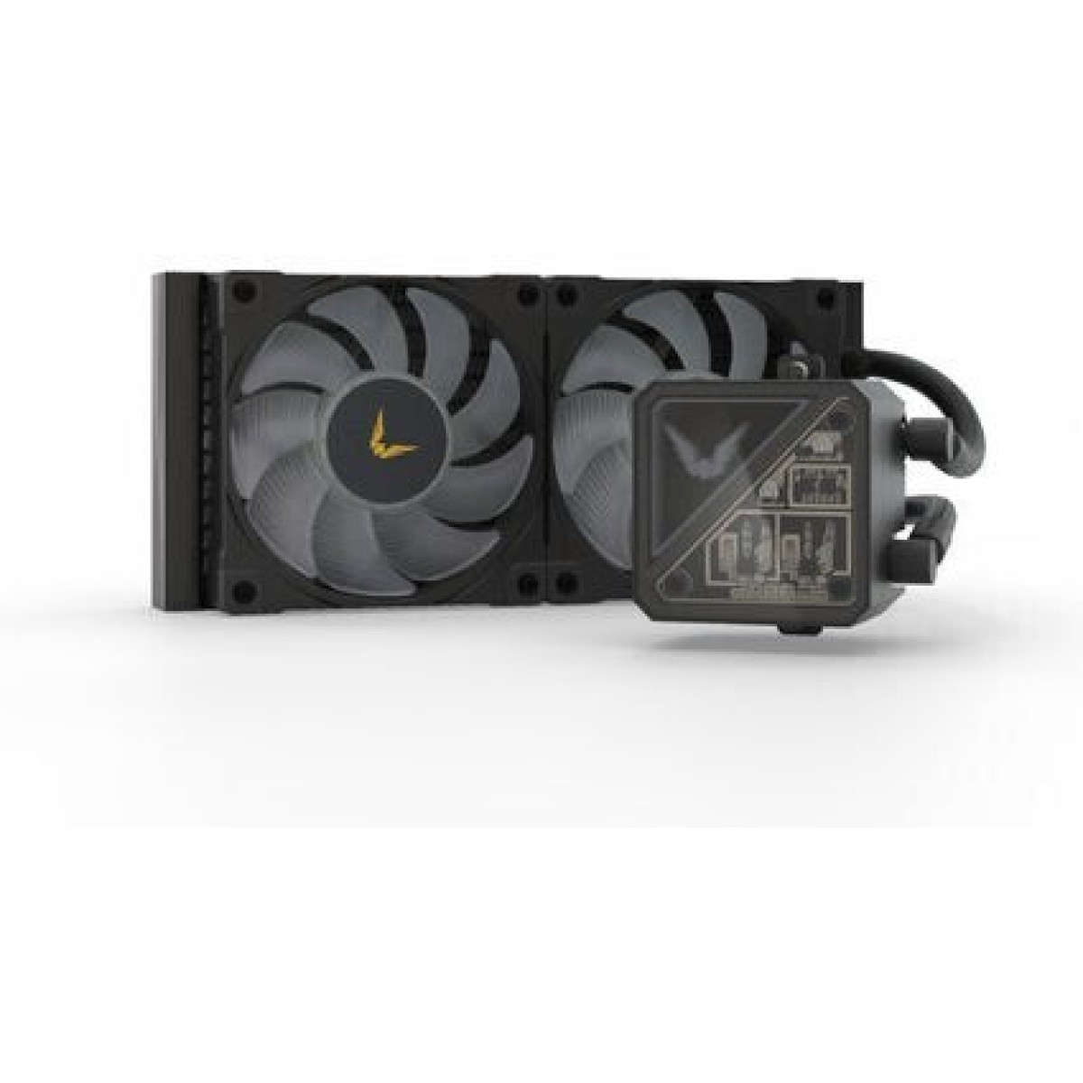 Valkyrie V240 Lite Υδρόψυξη Επεξεργαστή Διπλού Ανεμιστήρα 120mm για Socket AM4/AM5/1700/1200/115x με RGB Φωτισμό