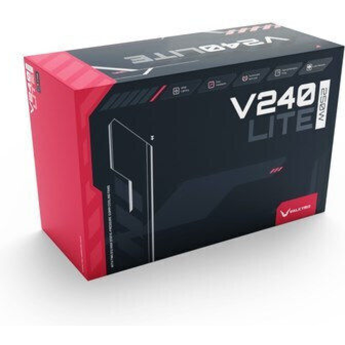 Valkyrie V240 Lite Υδρόψυξη Επεξεργαστή Διπλού Ανεμιστήρα 120mm για Socket AM4/AM5/1700/1200/115x με RGB Φωτισμό