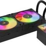 Valkyrie V240 Lite Υδρόψυξη Επεξεργαστή Διπλού Ανεμιστήρα 120mm για Socket AM4/AM5/1700/1200/115x με RGB Φωτισμό