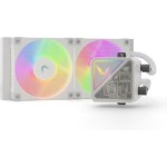 Valkyrie V240 Lite Υδρόψυξη Επεξεργαστή Διπλού Ανεμιστήρα 120mm για Socket AM4/AM5/1700/1200/115x με Λευκό Φωτισμό Λευκή