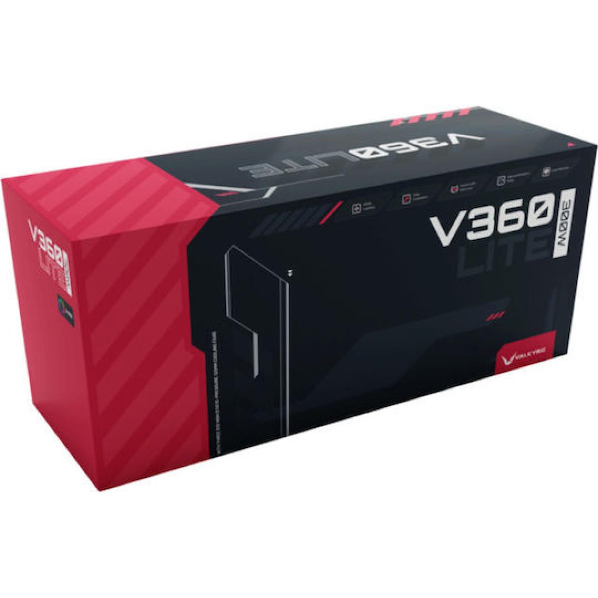 Valkyrie V360 Lite Υδρόψυξη Επεξεργαστή Τριπλού Ανεμιστήρα για Socket AM4/AM5/1700/1200/115x με RGB Φωτισμό