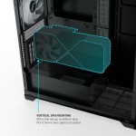 Valkyrie VK02 Lite Midi Tower Κουτί Υπολογιστή με Πλαϊνό Παράθυρο Μαύρο