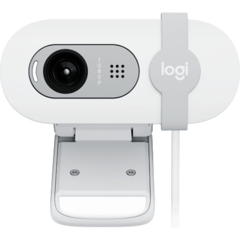 Logitech Brio 100 Web Camera Full HD 1080p Λευκή