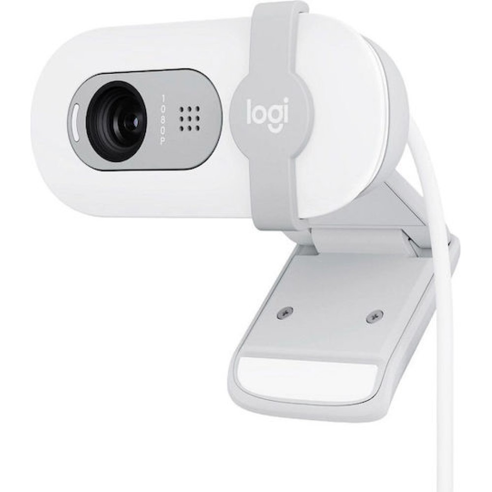 Logitech Brio 100 Web Camera Full HD 1080p Λευκή
