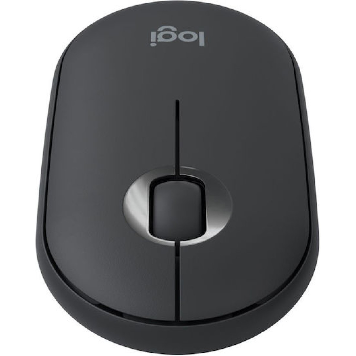 Logitech Pebble M350s Ασύρματο Bluetooth Ποντίκι Graphite
