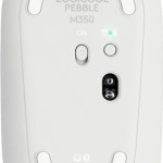 Logitech Pebble M350s Ασύρματο Bluetooth Ποντίκι White