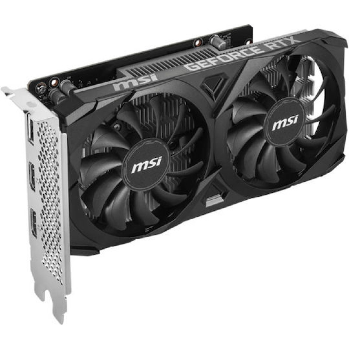 MSI GeForce RTX 3050 6GB GDDR6 Ventus 2X E 6G OC Κάρτα Γραφικών