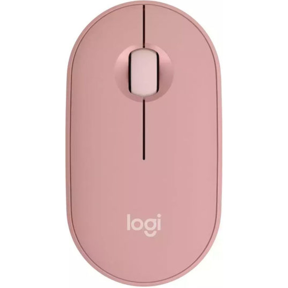 Logitech Pebble M350s Ασύρματο Bluetooth Ποντίκι Rose