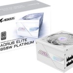 Gigabyte Aorus Elite P850W 850W Λευκό Τροφοδοτικό Υπολογιστή Full Modular 80 Plus Platinum