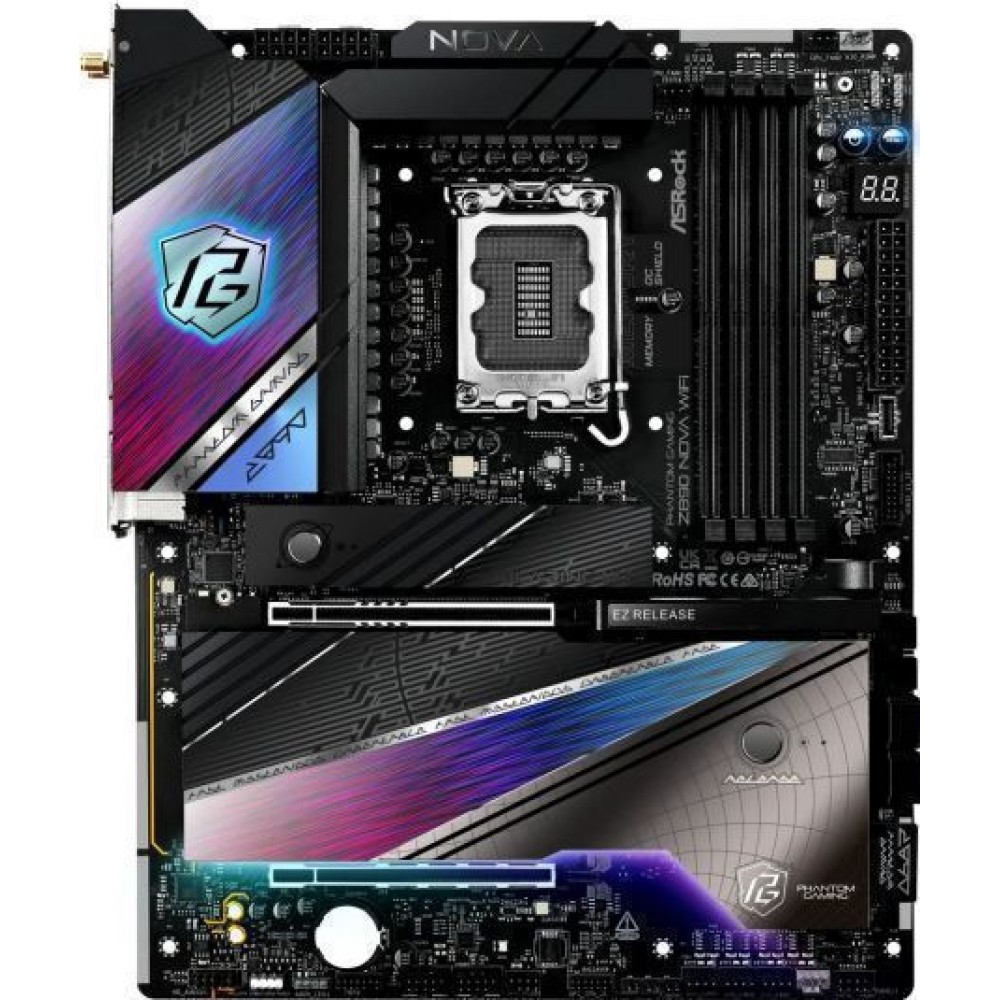 ASRock Phantom Gaming Z890 Nova WiFi Motherboard ATX με Intel 1851 Socket