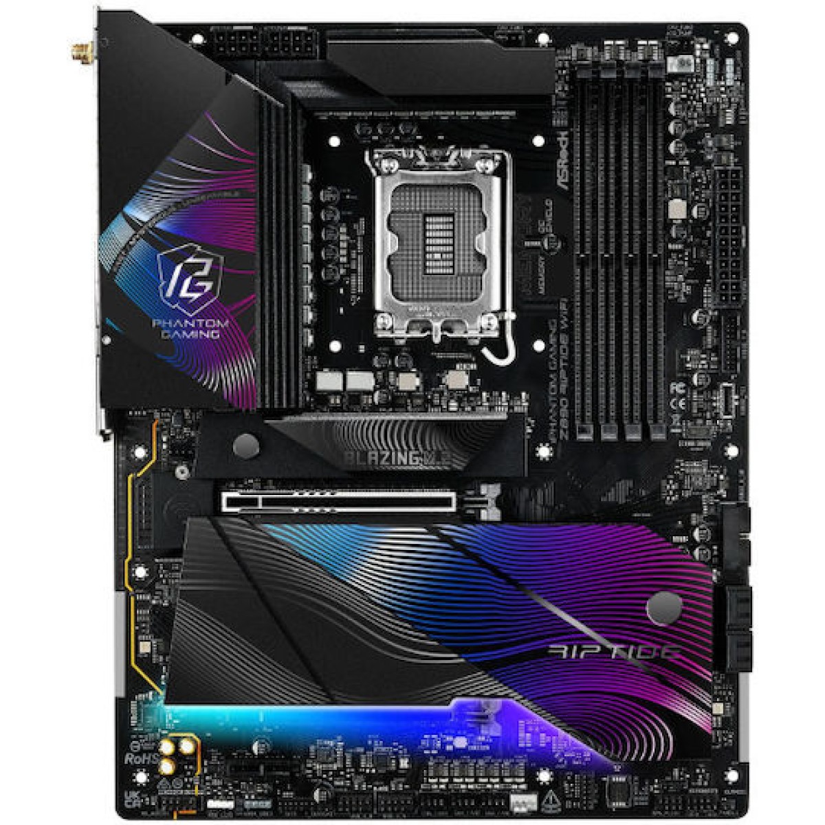 ASRock Z890 Riptide WiFi Motherboard ATX με Intel 1851 Socket 90-MXBPB0-A0UAYZ