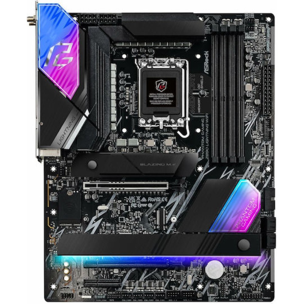 ASRock Z890 Lightning WiFi Motherboard ATX με Intel 1851 Socket 90-MXBPG0-A0UAYZ