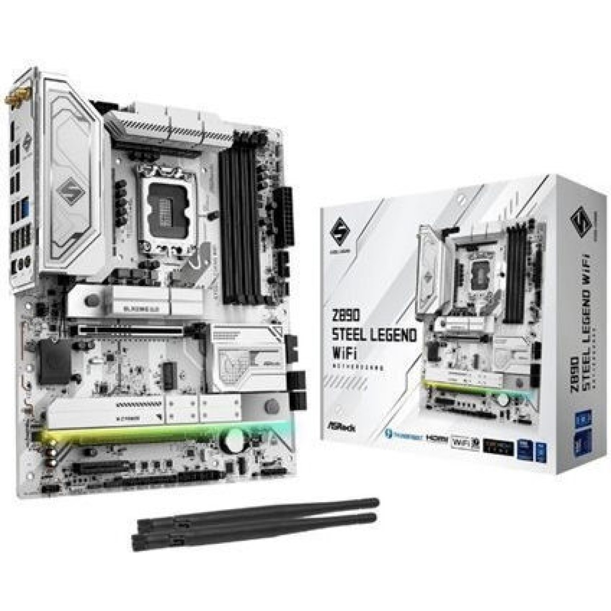 ASRock Z890 Steel Legend WiFi Motherboard ATX με Intel 1851 Socket 90-MXBPF0-A0UAYZ