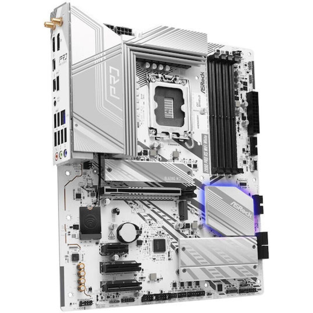 ASRock Z890 Pro RS WiFi White Motherboard ATX με Intel 1851 Socket 90-MXBQC0-A0UAYZ