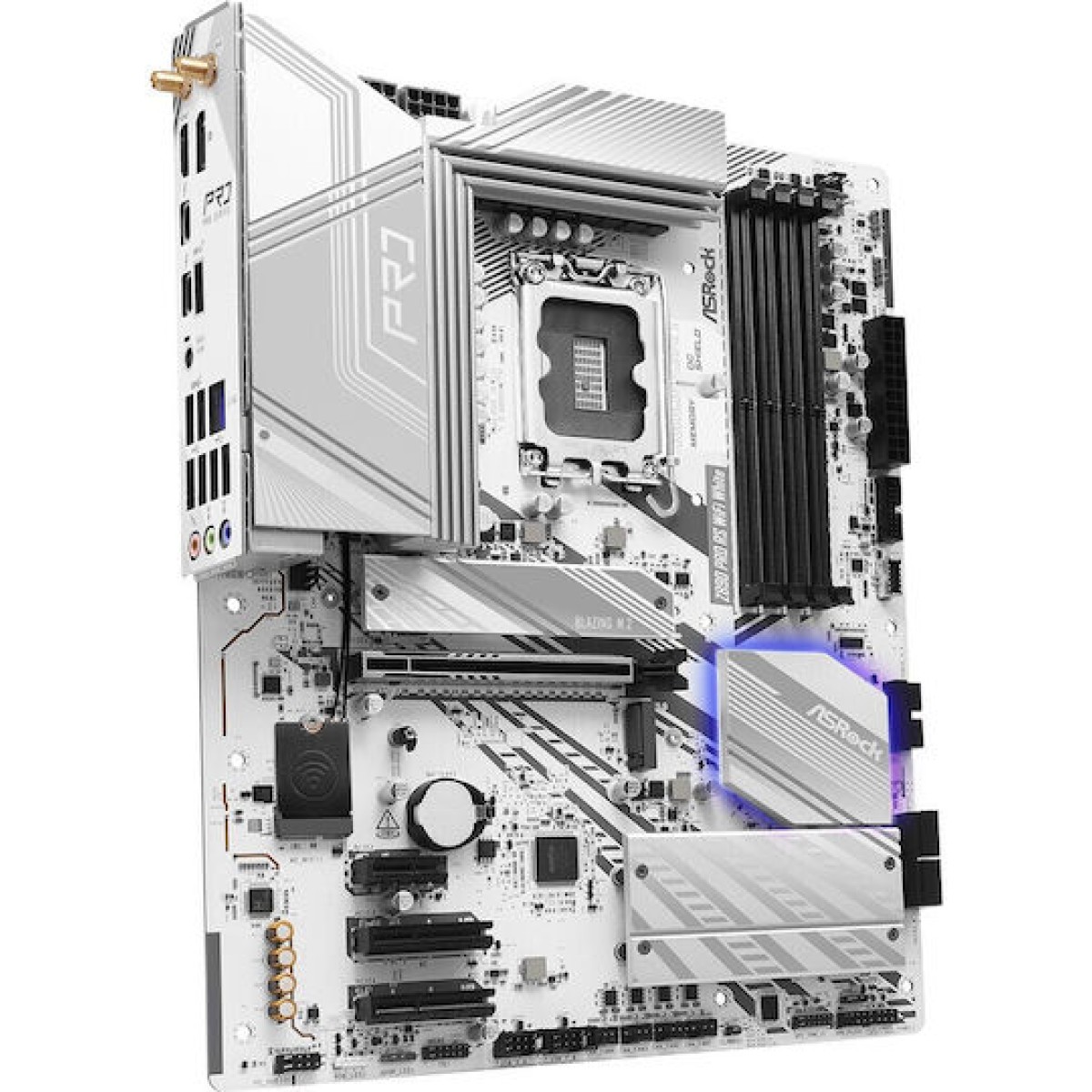 ASRock Z890 Pro RS WiFi White Motherboard ATX με Intel 1851 Socket 90-MXBQC0-A0UAYZ