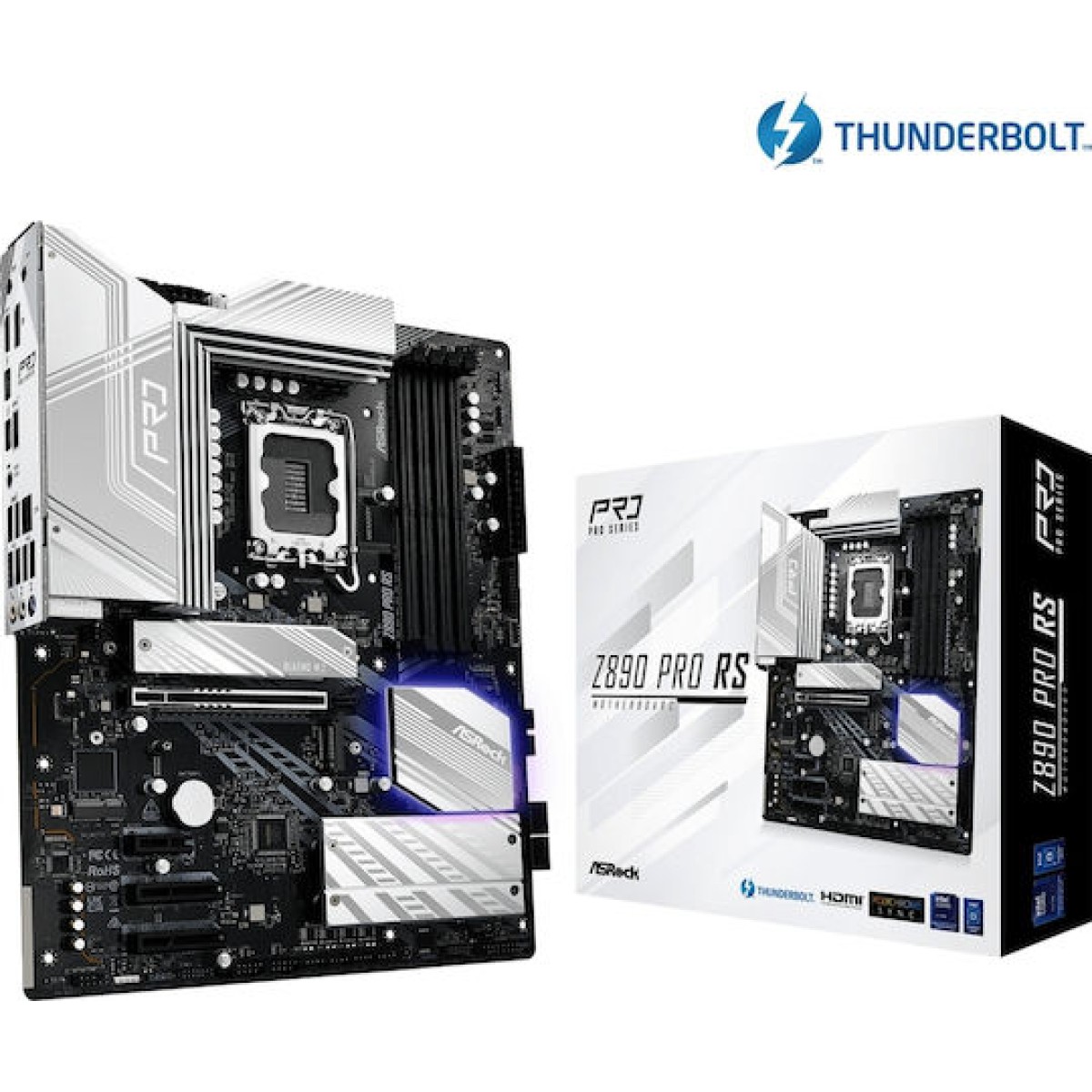 ASRock Z890 Pro RS Motherboard ATX με Intel 1851 Socket 90-MXBP10-A0UAYZ
