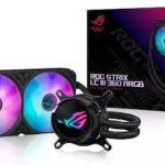 Asus ROG STRIX LC III 360 (v2) Υδρόψυξη Επεξεργαστή Τριπλού Ανεμιστήρα 120mm για Socket AM4/AM5/1700/1200 με ARGB Φωτισμό