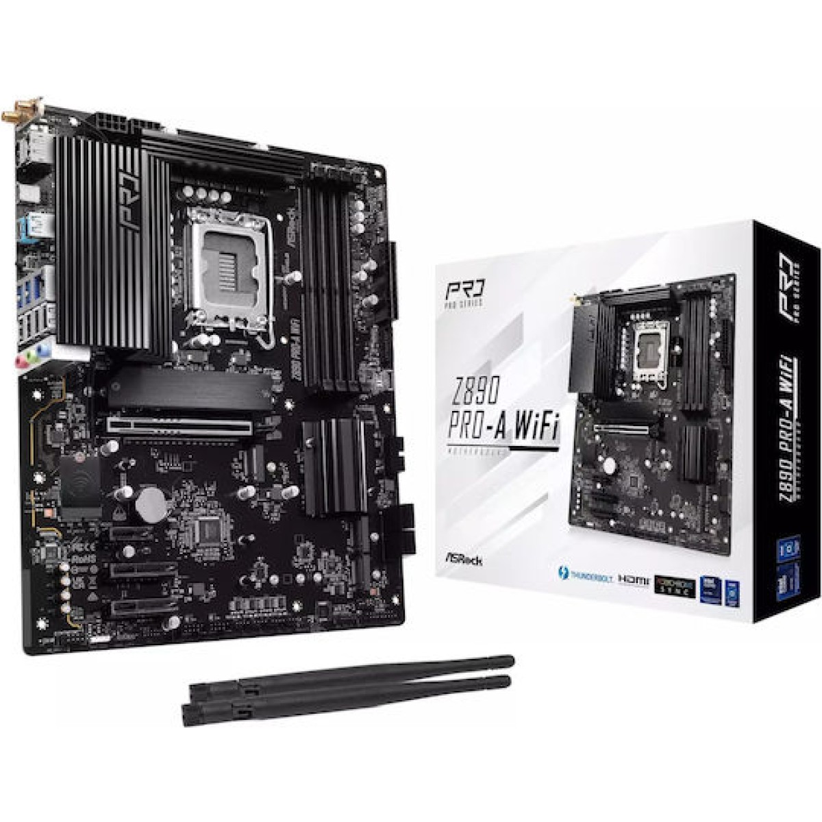 ASRock Z890 Pro-A WIFI Motherboard ATX με Intel 1851 Socket 90-MXBP60-A0UAYZ