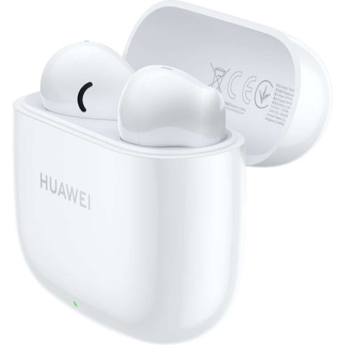 Huawei FreeBuds SE 2 Bluetooth Handsfree Ακουστικά με Αντοχή στον Ιδρώτα και Θήκη Φόρτισης Ceramic White