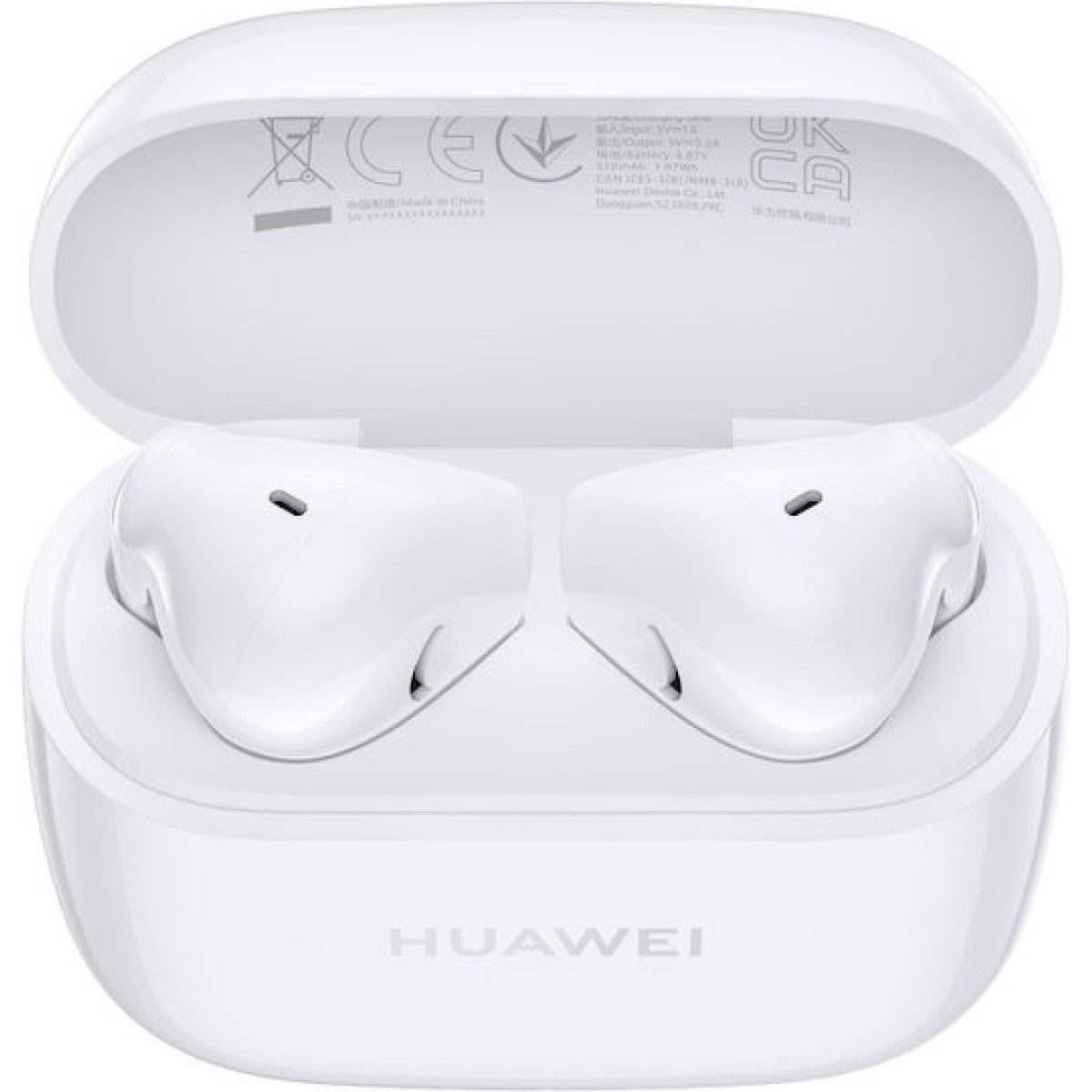 Huawei FreeBuds SE 2 Bluetooth Handsfree Ακουστικά με Αντοχή στον Ιδρώτα και Θήκη Φόρτισης Ceramic White