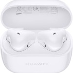 Huawei FreeBuds SE 2 Bluetooth Handsfree Ακουστικά με Αντοχή στον Ιδρώτα και Θήκη Φόρτισης Ceramic White