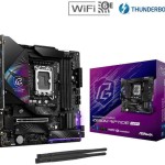 ASRock Phantom Gaming Z890M Riptide WiFi Motherboard Micro ATX με Intel 1851 Socket 90-MXBPK0-A0UAYZ
