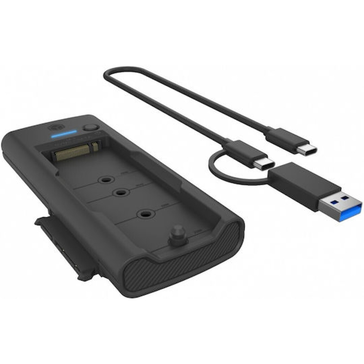 Icy Box Icybox Θήκη για Σκληρό Δίσκο M.2 SATA III με σύνδεση USB 3.2