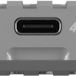 Icy Box Θήκη για Σκληρό Δίσκο M.2 PCI Express NVME με σύνδεση Type-C σε Ασημί χρώμα