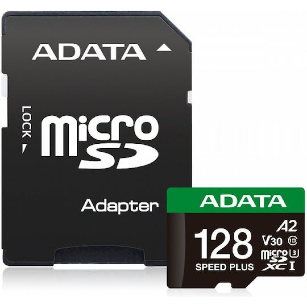 Adata microSDXC 128GB Class 10 U3 V30 A2 UHS-I