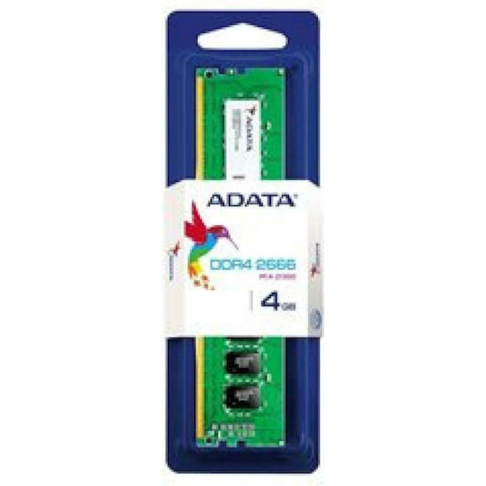 Adata DDR4 με Module 1x4GB και Ταχύτητα 2666 για Desktop