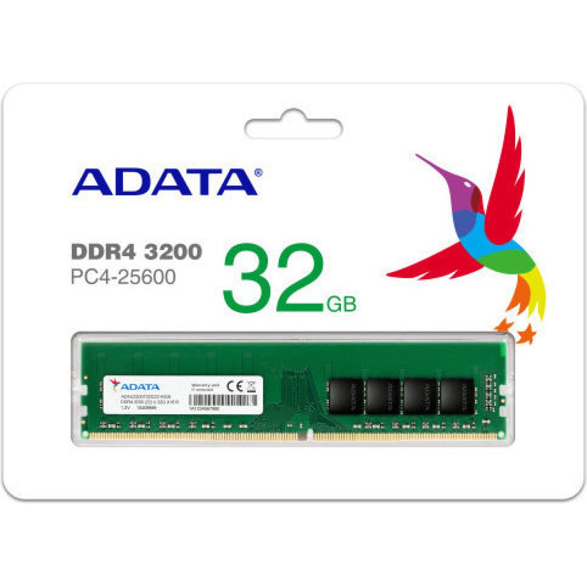 Adata Premier DDR4 με Module 1x8GB και Ταχύτητα 3200 για Desktop