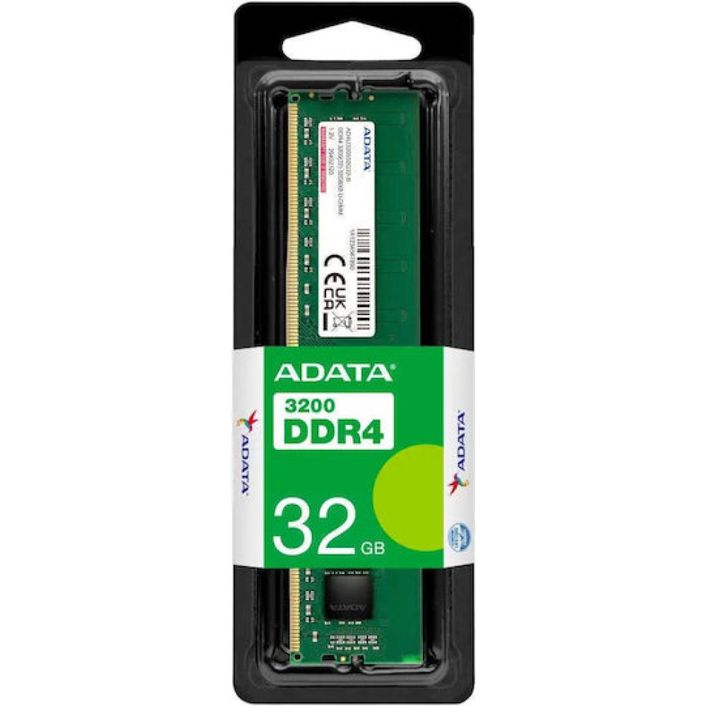 Adata DDR4 με Module 1x32GB και Ταχύτητα 3200 για Desktop