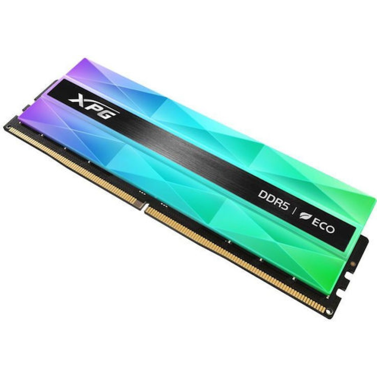 Adata XPG Lancer Neon RGB DDR5 32GB RAM με 2x16GB Modules και Ταχύτητα 6400 για Desktop