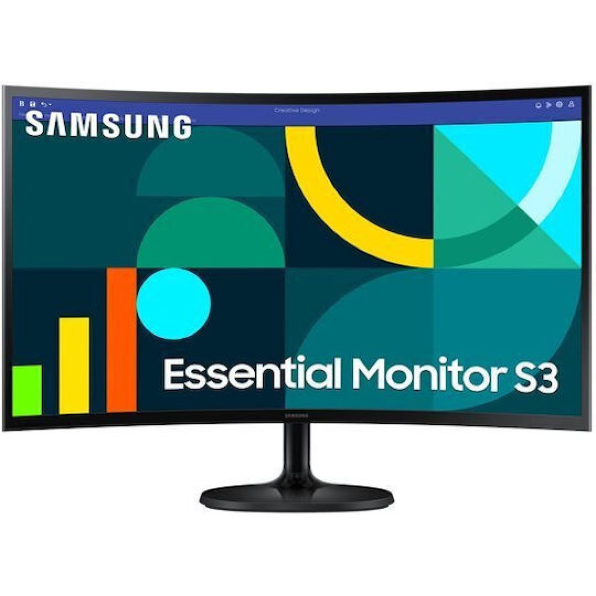 Samsung Essential S3 S27D364GAU VA Curved Monitor 27