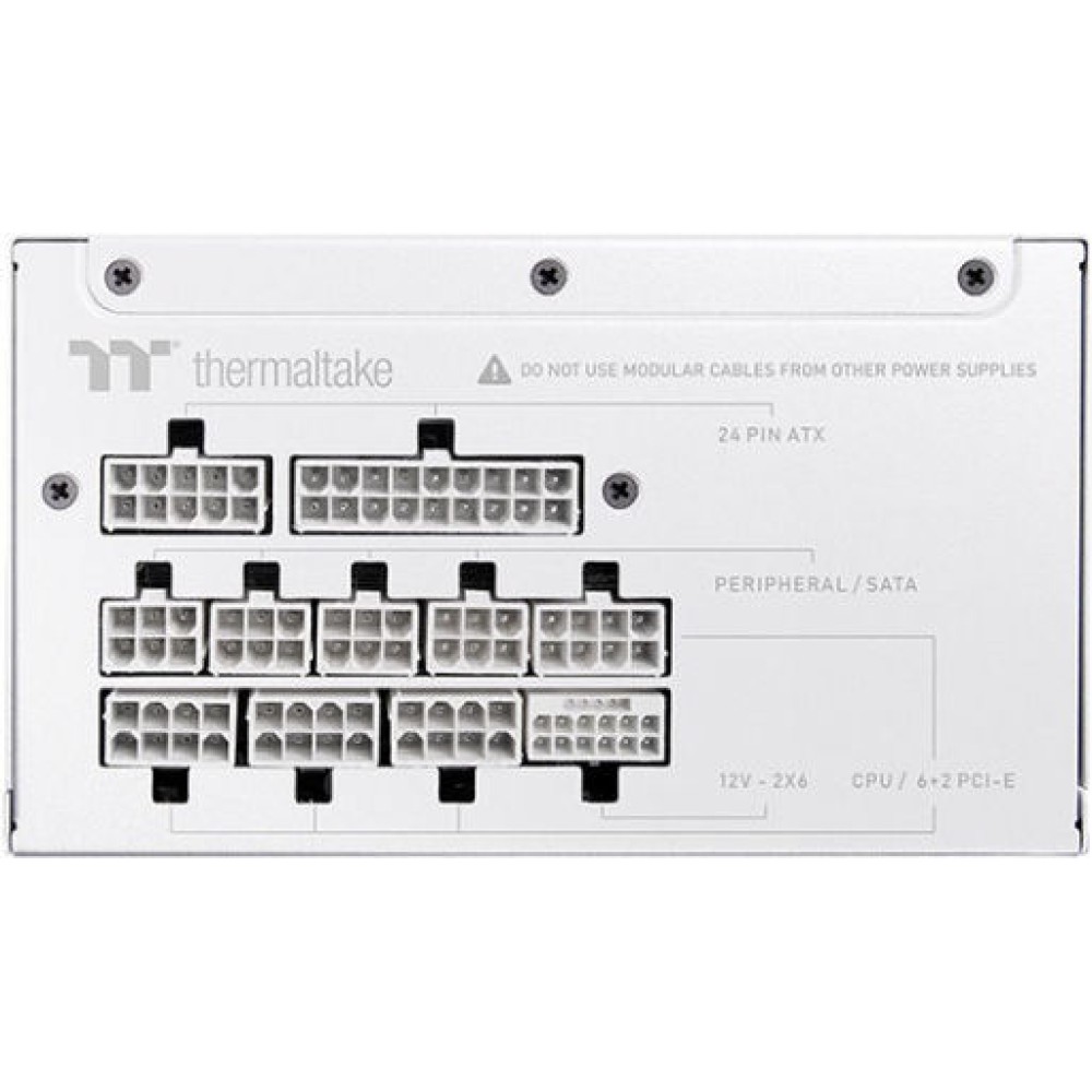 Thermaltake Toughpower GT Snow 750W Λευκό Τροφοδοτικό Υπολογιστή Full Modular 80 Plus Gold