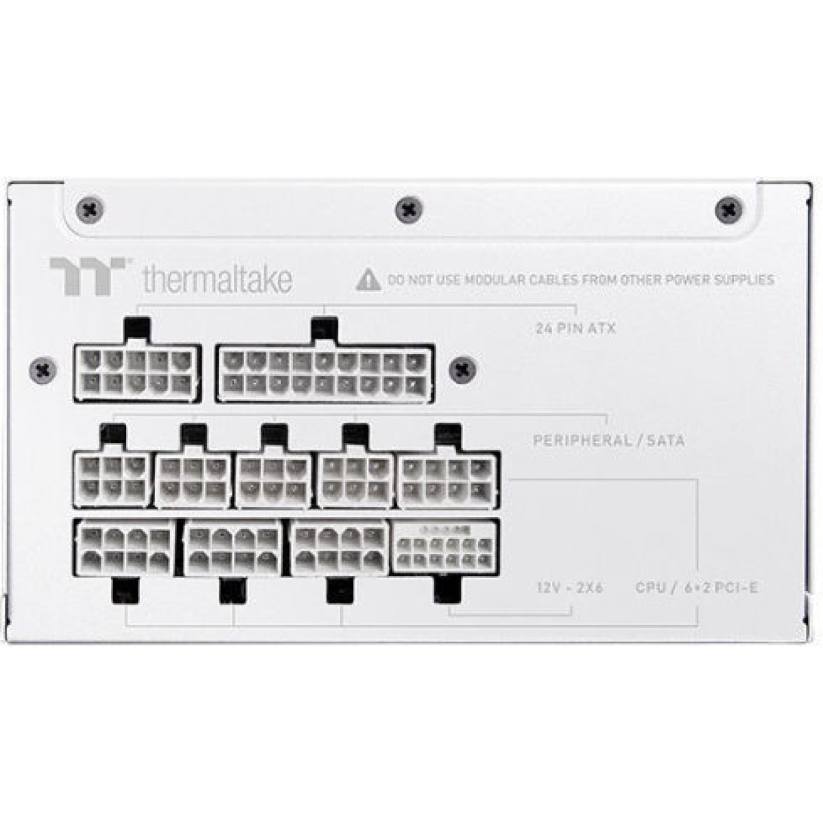 Thermaltake Toughpower GT Snow 850W Λευκό Τροφοδοτικό Υπολογιστή Full Modular 80 Plus Gold