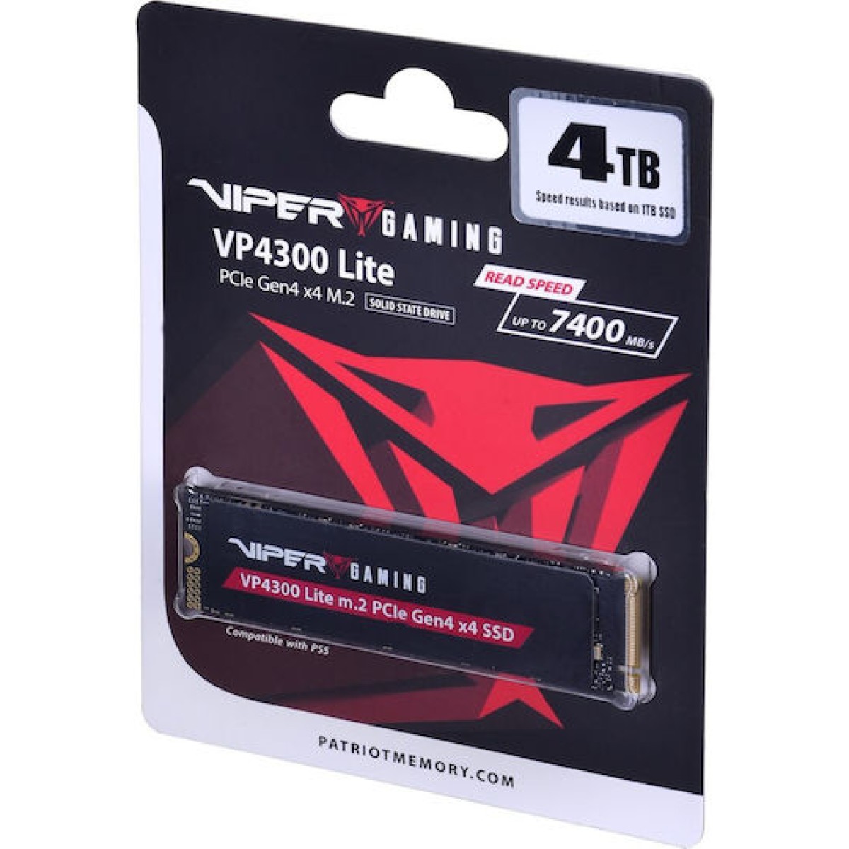Patriot VP4300 Lite SSD 4TB M.2 NVMe PCI Express 4.0