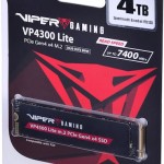 Patriot VP4300 Lite SSD 4TB M.2 NVMe PCI Express 4.0