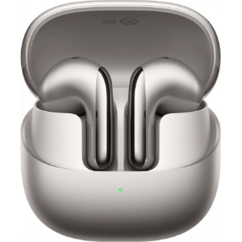 Xiaomi Buds 5 Bluetooth Handsfree Ακουστικά με Αντοχή στον Ιδρώτα και Θήκη Φόρτισης Titan Gray
