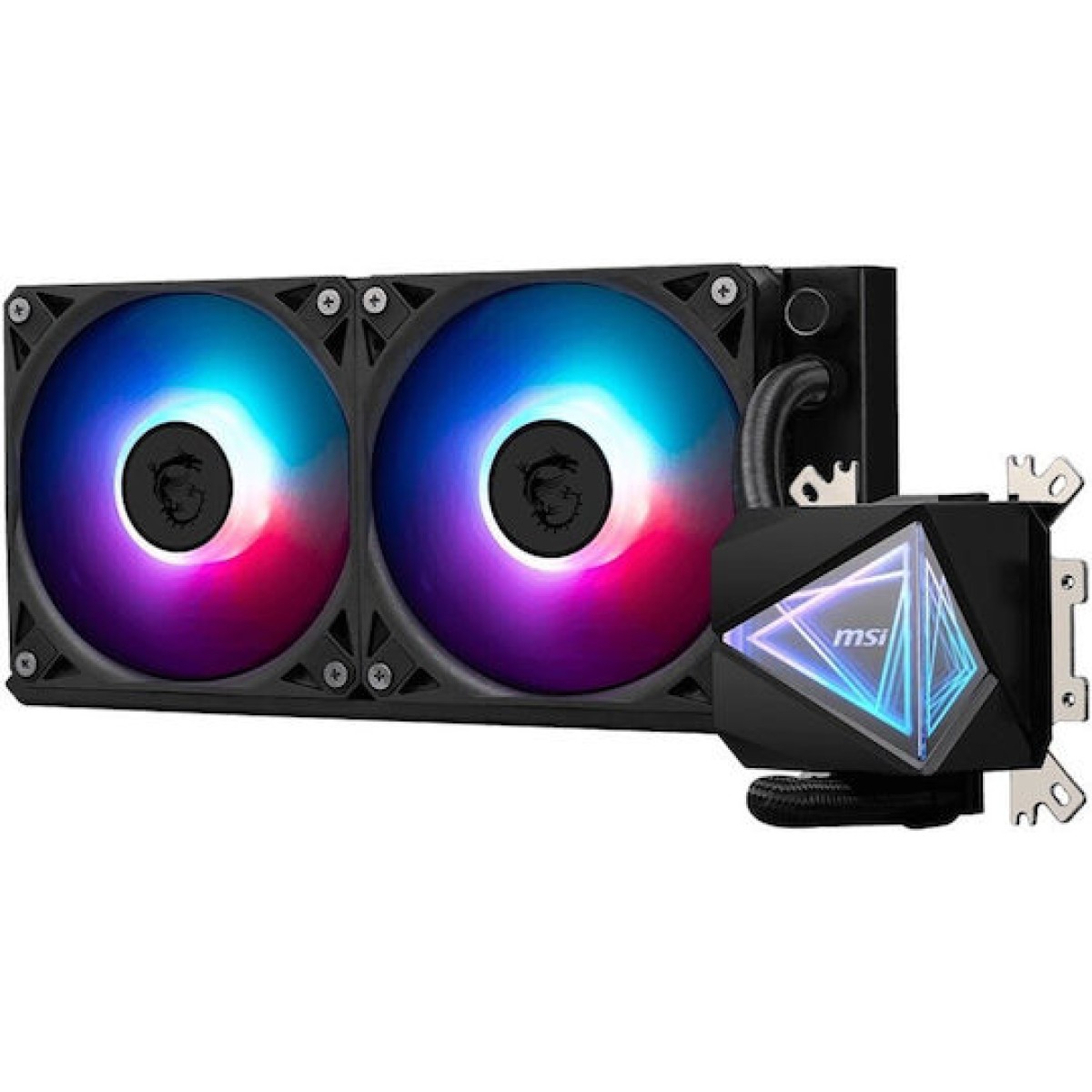 Deepcool Mystique 360 WH ARGB Υδρόψυξη Επεξεργαστή Τριπλού Ανεμιστήρα 120mm για Socket AM4/AM5/1700/1200/115x Λευκή