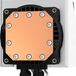 Deepcool LT240 Υδρόψυξη Επεξεργαστή Διπλού Ανεμιστήρα 120mm για Socket AM4/AM5/1700/1200/115x με ARGB Φωτισμό Λευκή