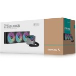 Deepcool LT360 Υδρόψυξη Επεξεργαστή Τριπλού Ανεμιστήρα 120mm για Socket AM4/AM5/1700/1200/115x με ARGB Φωτισμό