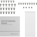 Deepcool CH170 Digital Mini Tower Κουτί Υπολογιστή με Πλαϊνό Παράθυρο Λευκό