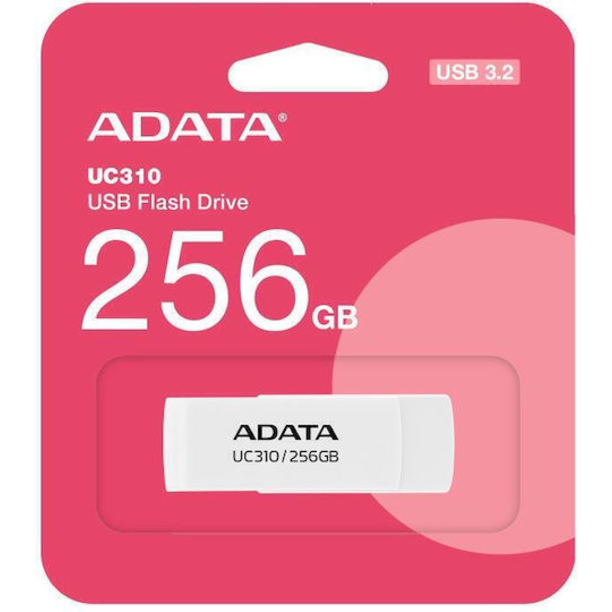 Adata Uc310 256GB USB 3.2 Stick Λευκό