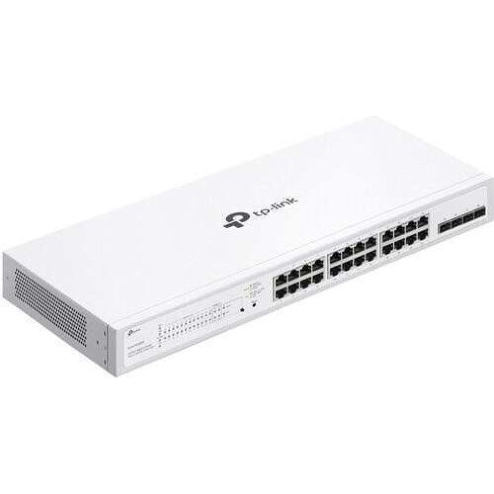 TP-LINK FS328GP v1 Managed L2 PoE+ Switch με 24 Θύρες Gigabit (1Gbps) Ethernet και 4 SFP Θύρες