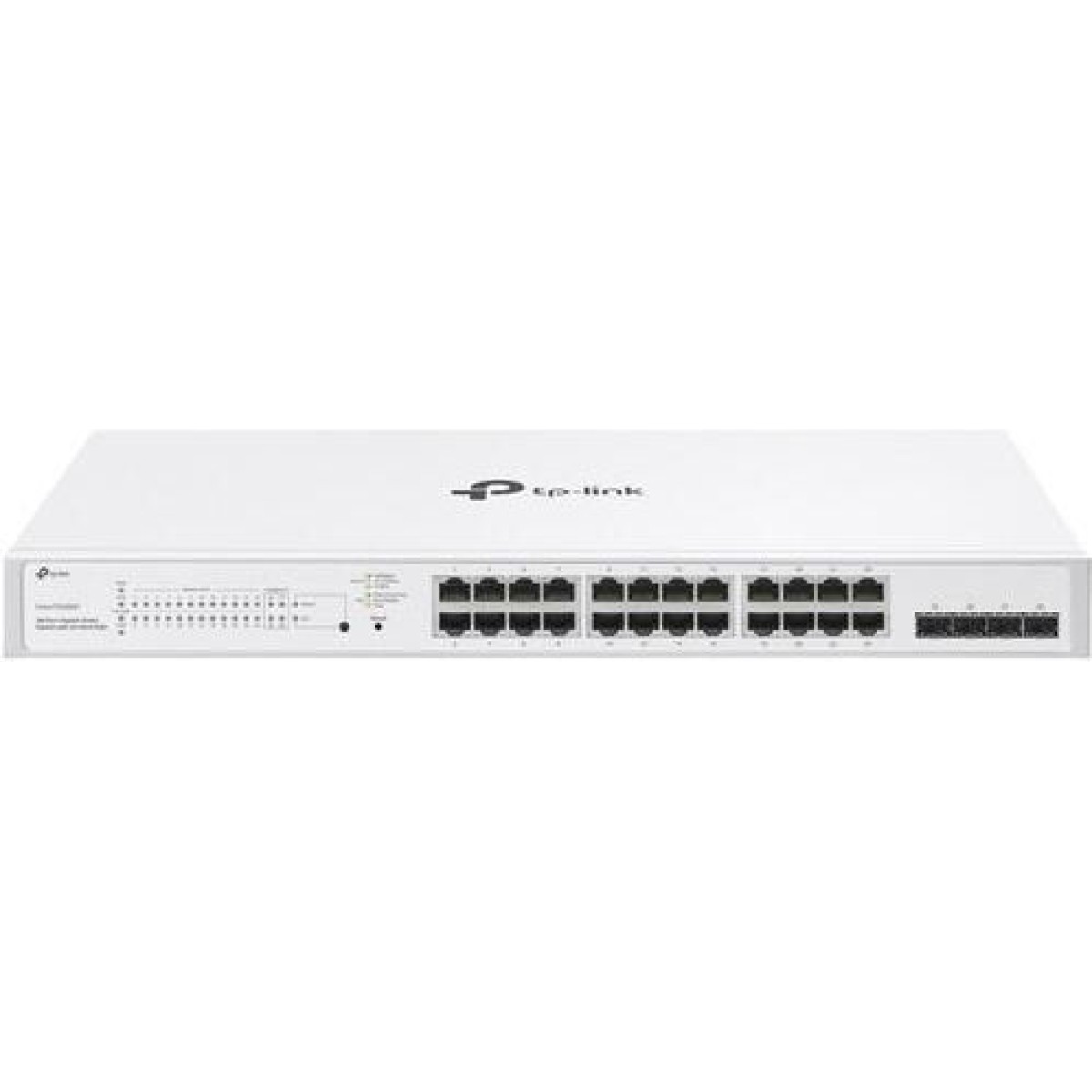 TP-LINK FS328GP v1 Managed L2 PoE+ Switch με 24 Θύρες Gigabit (1Gbps) Ethernet και 4 SFP Θύρες